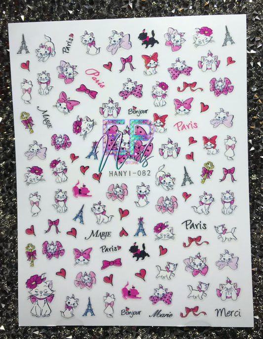 Sticker Kitten Marie -082