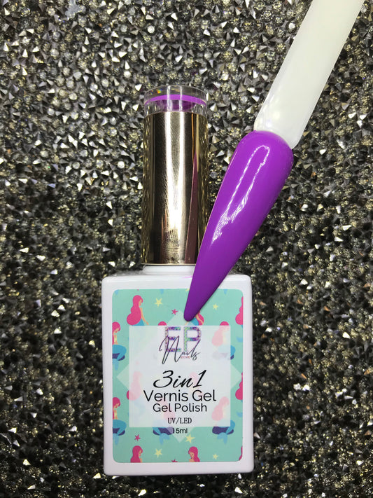 Vernis gel 3 in 1 violeta 006